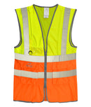Hi Vis Two Tone Waistcoat - Dhow