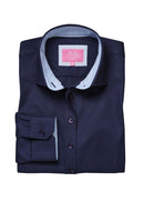 Women's Long Sleeve Stretch Oxford Shirt - Mirabel