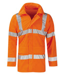 Hi Vis Orange Unpadded Jacket - NICKEL
