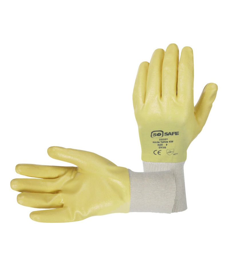 Fully Coated - YELLOW NITRILE (Box of 120)