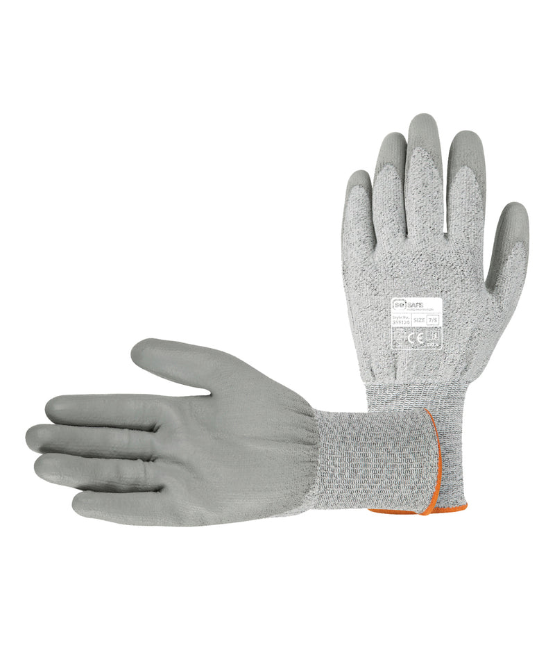 120 Cut Resistant PU Gloves - Sever C