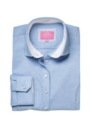 Women's Long Sleeve Stretch Oxford Shirt - Mirabel