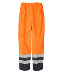 Hi Vis Flame Retardant Two Tone Over Trousers - TANAGA/ COLIMA