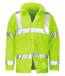Hi Vis Yellow Padded Jacket - TITANIUM