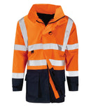 Hi Vis Orange Flame Retardant Two Tone 3/4 Jacket - TOBA