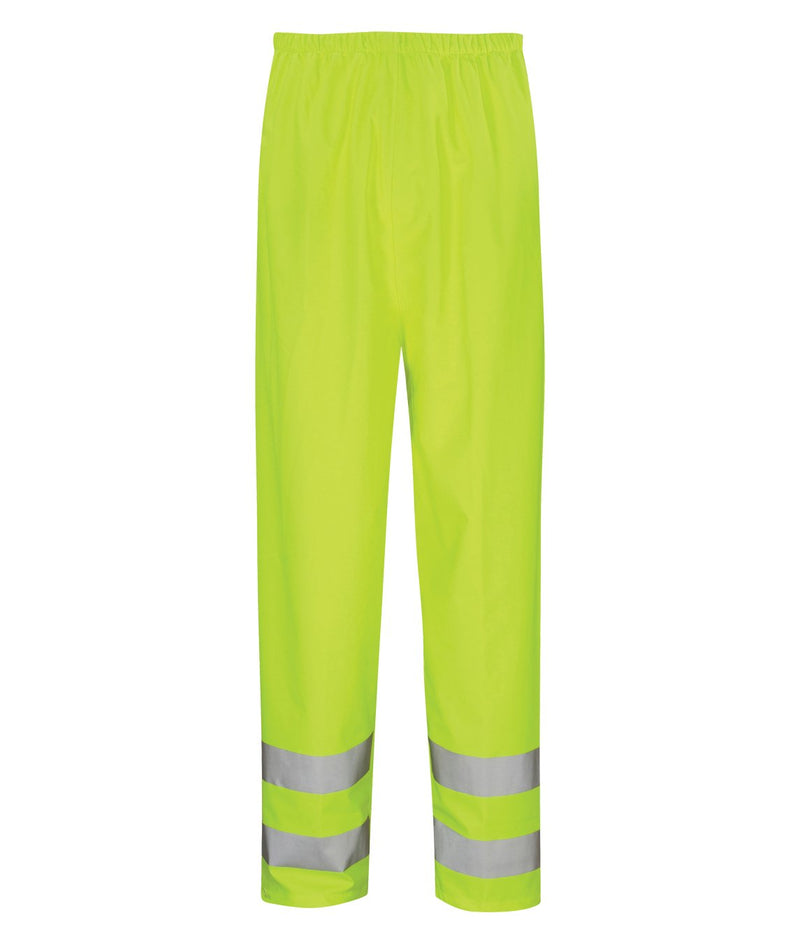 Hi Vis Yellow Over Trousers - TUNGSTEN