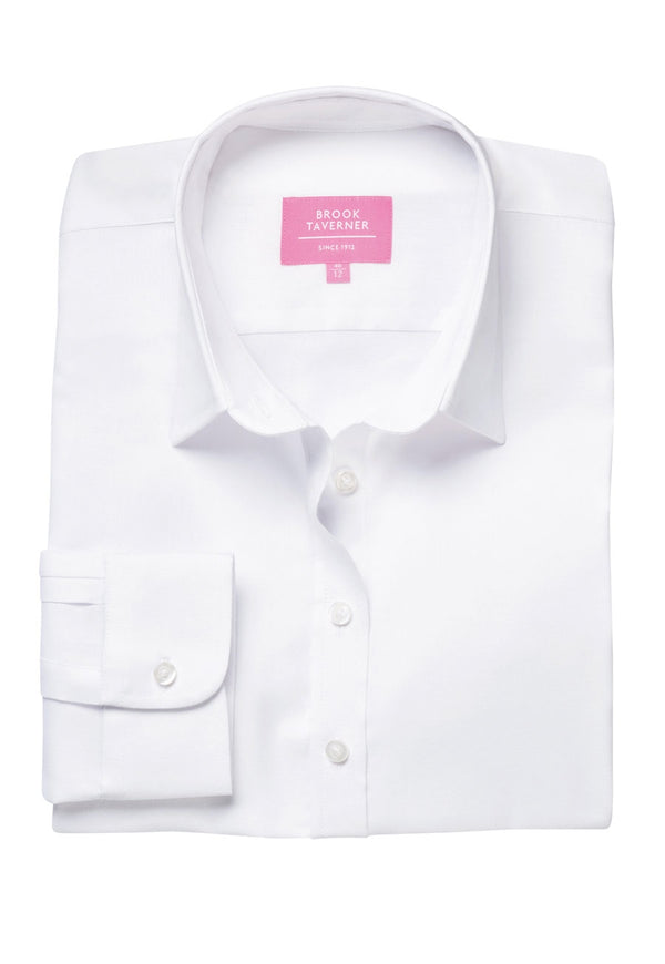 Women's Long Sleeve Classic Oxford Shirt - Albany