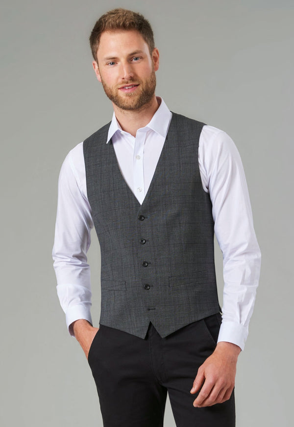 Men's Waistcoat - Busso Check