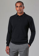 Men's Knit Polo Shirt - Casper