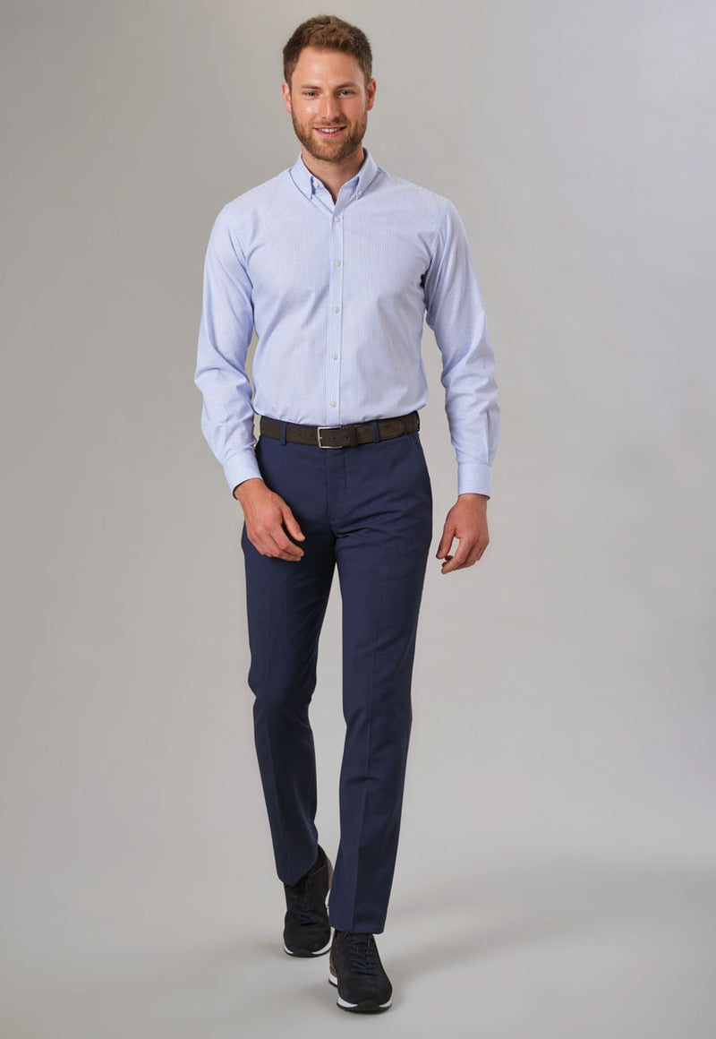 Men's Slim Fit Trousers - Cassino Check