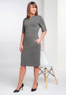 Women's Jersey Stretch Dress - Celeste