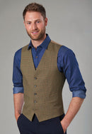 Men's Check Waistcoat - Emilio