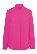 Women's Long Sleeve crepe de chine Blouse - Firenze