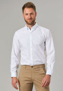 Men's Long Sleeve Stretch Oxford Shirt - Lawrence
