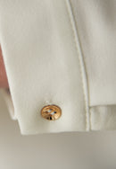 Women's Long Sleeve crepe de chine Blouse - Riola