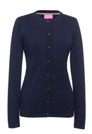 Women's Crew-neck Cardigan - Seattle